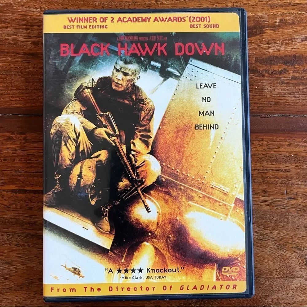 Black Hawk Down - Leave No Man Behind DVD War Action Elite Unit Widescreen